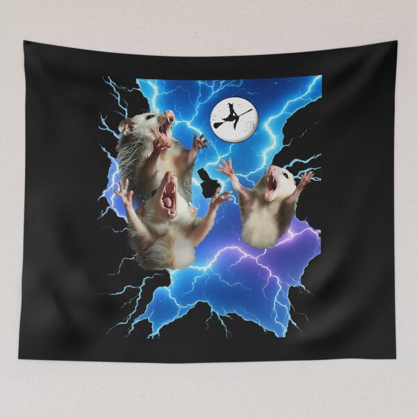 Item preview, Moon 3 Opossum Funny Weird Cursed Meme For Three Possum  designed and sold by MOHAMED FRASER.