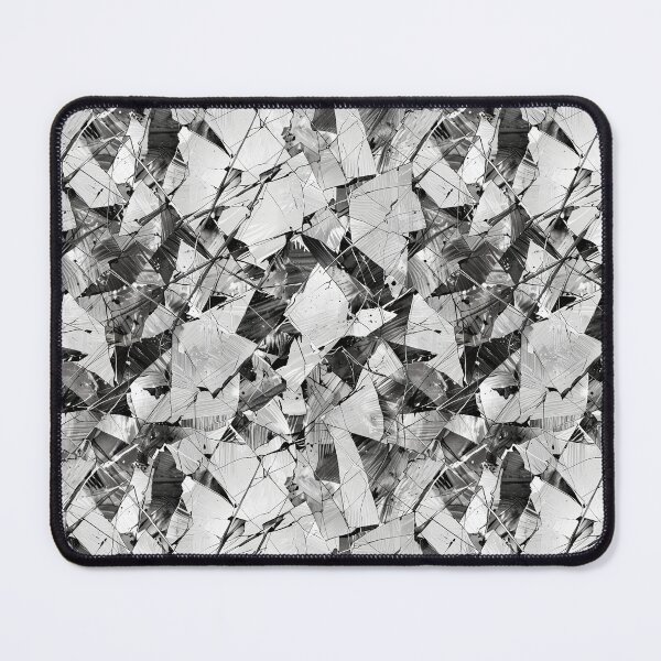 Item preview, Monochrome design of shattered glass designed and sold by CoolPixels.