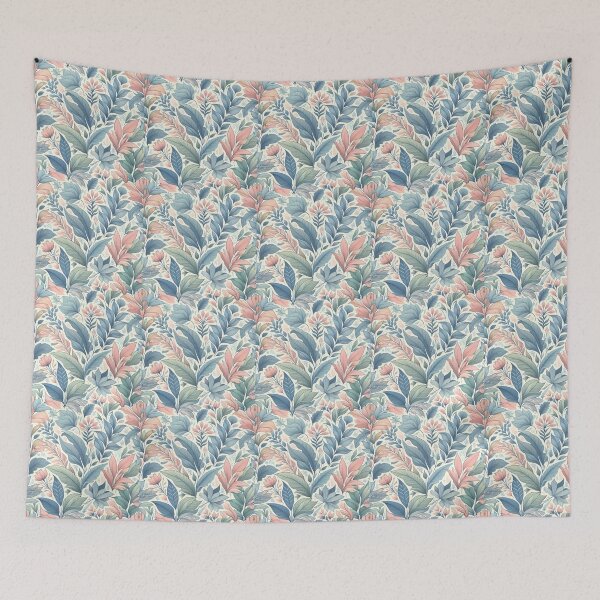 Item preview, Flower and leaves pattern  designed and sold by Ruchi73.