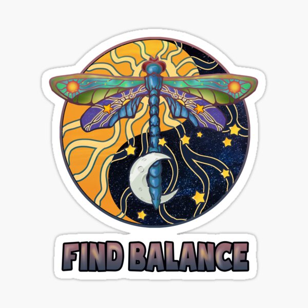 Find Balance Sticker
