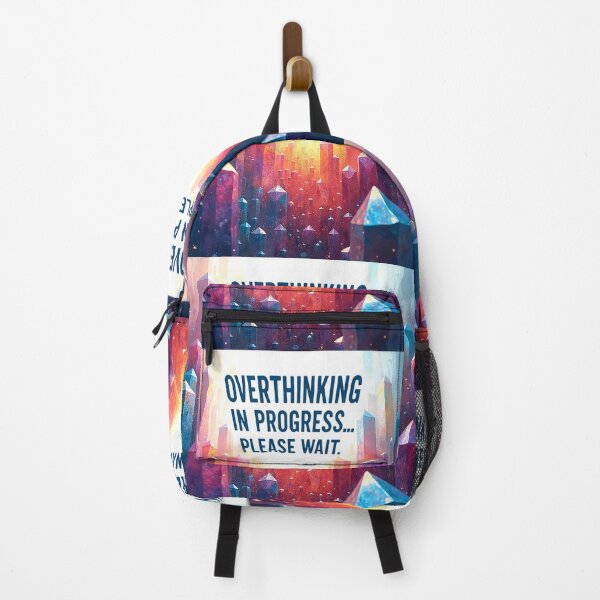 Item preview, Overthinking in Progress... Please Wait - Funny Overthinker T-Shirt designed and sold by Prithbyshop.