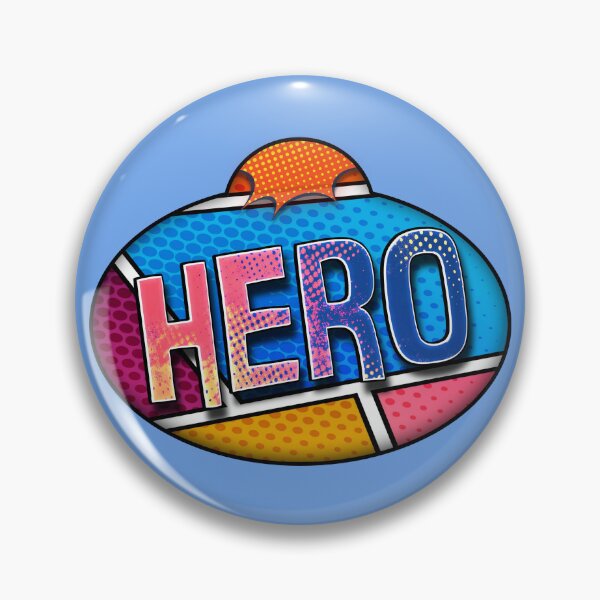 Item preview, Hero - Nametag Inspired Artwork designed and sold by Park Personalities // The Cast Closet.