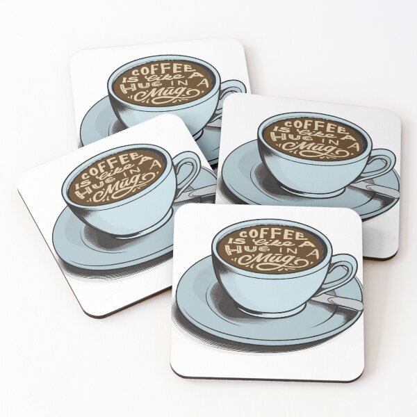 Item preview, Coffee is like a hug in a mug designed and sold by Onehappyhook.