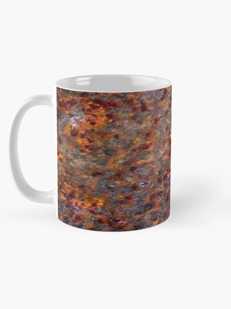 Thumbnail 5 of 6, Coffee Mug, Rust Pattern designed and sold by ViaARTfactory.