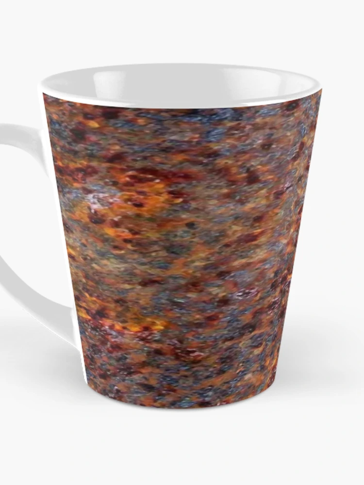 Thumbnail 3 of 4, Coffee Mug, Rust Pattern designed and sold by ViaARTfactory.