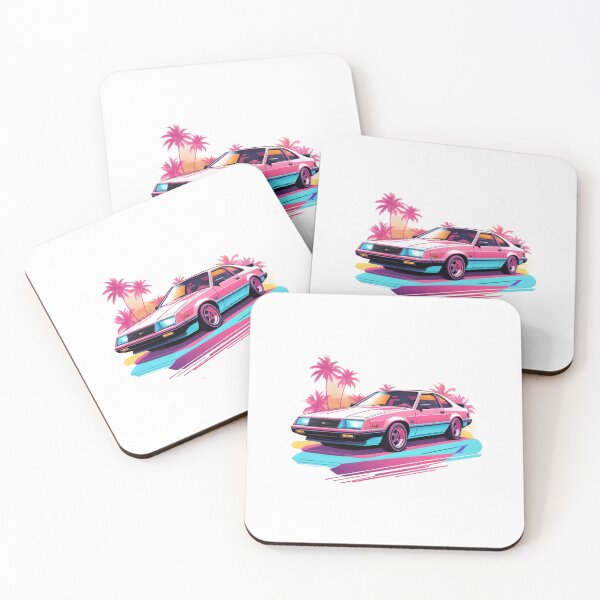 Item preview, Synthwave Car designed and sold by ArunDandiboina.