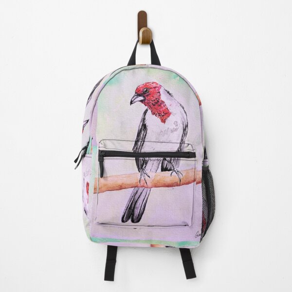 Item preview, Cardeal do Nordeste (Paroaria dominicana) designed and sold by Aquarelastudio.