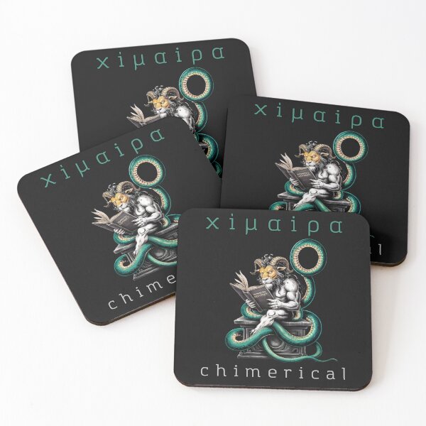 Item preview, Chimerical Monster Is Reading a "Homer's Odyssey" Book designed and sold by SurrealArtSzysz.