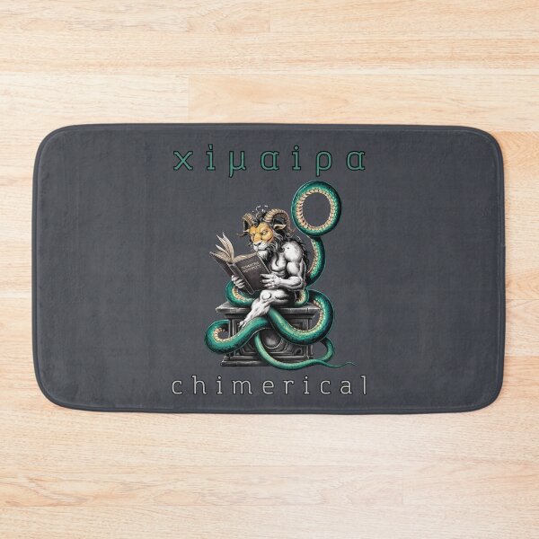 Item preview, Chimerical Monster Is Reading a "Homer's Odyssey" Book designed and sold by SurrealArtSzysz.