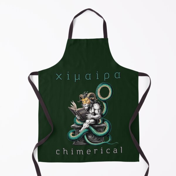 Item preview, Chimerical Monster Is Reading a "Homer's Odyssey" Book designed and sold by SurrealArtSzysz.