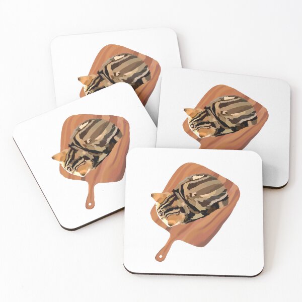 Item preview, Cat loaf on a cutting board designed and sold by Artelily.