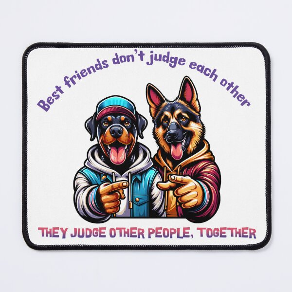 Item preview, Best Friends Judging designed and sold by SpeakingPrint2.