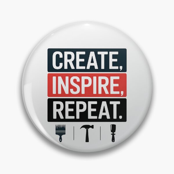 Item preview, Create, Inspire, Repeat designed and sold by Jollys-ArtShop.