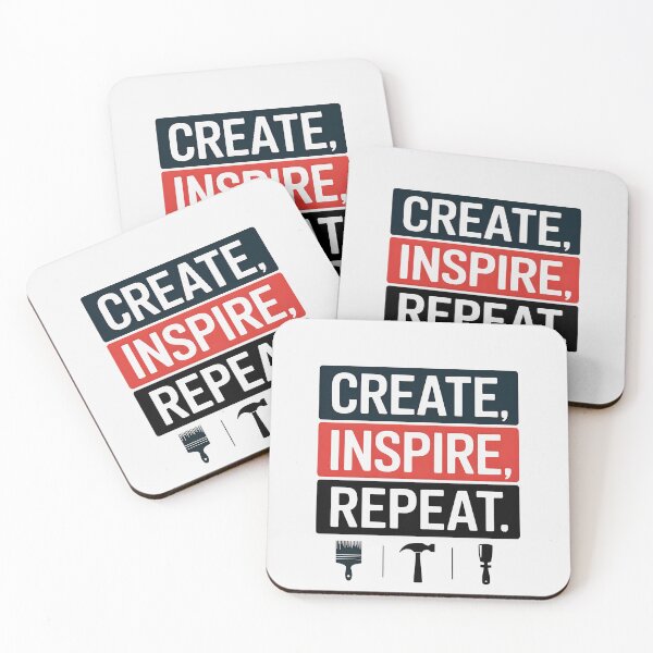 Item preview, Create, Inspire, Repeat designed and sold by Jollys-ArtShop.