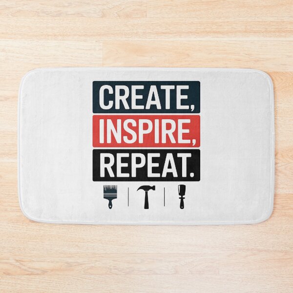 Item preview, Create, Inspire, Repeat designed and sold by Jollys-ArtShop.