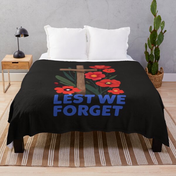 Item preview, Lest We Forget: Cross and Poppies designed and sold by ArtisticDesignsbyLinda.