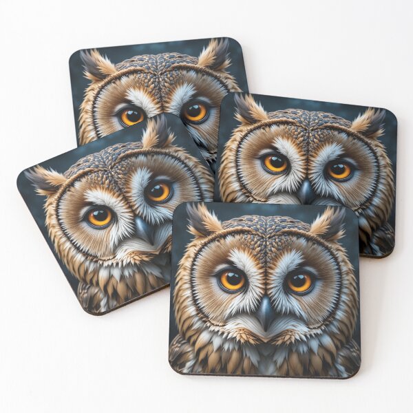 Item preview, face of an owl designed and sold by InezPhotography.