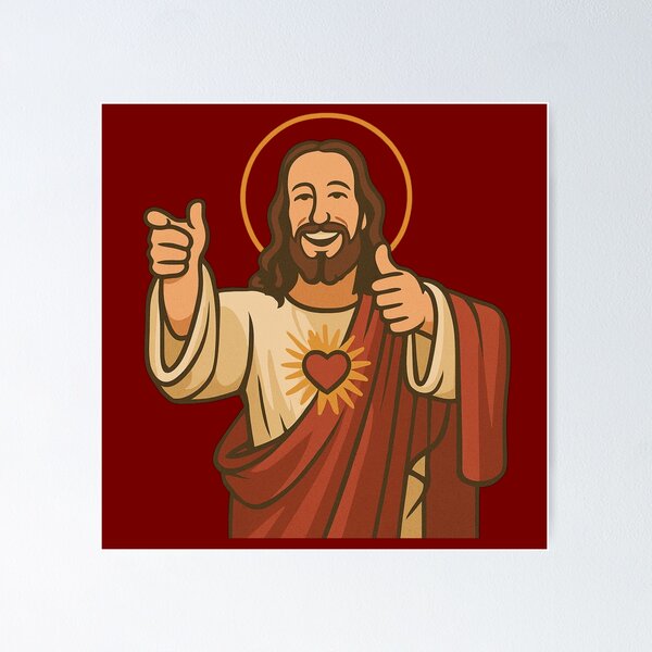Item preview, Buddy Christ designed and sold by UNK-Fatigues.