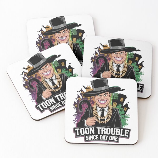 Item preview, Toon Trouble Since Day One Cartoon Villain Illustration designed and sold by lubushop1.