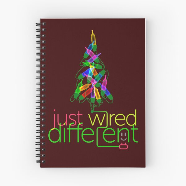 Aperçu de l'œuvre Just Wired Different Unique Spécial créée et vendue par JollyGoodStuff.