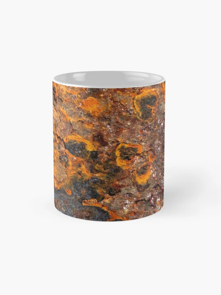 Thumbnail 4 of 6, Coffee Mug, Rust Pattern designed and sold by ViaARTfactory.