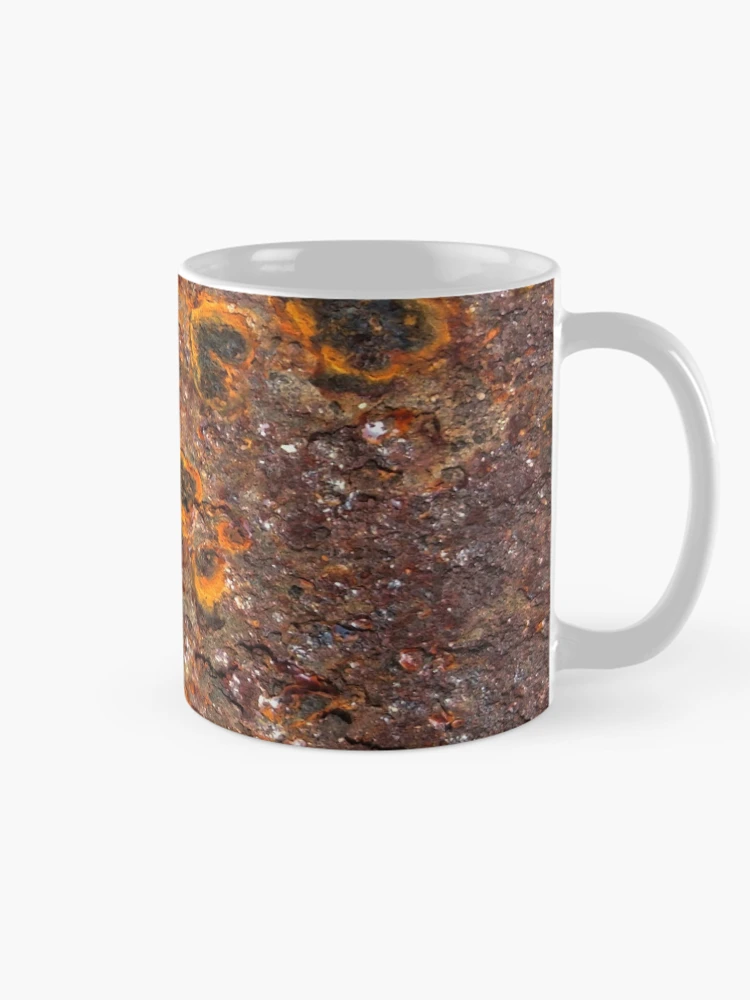Thumbnail 3 of 6, Coffee Mug, Rust Pattern designed and sold by ViaARTfactory.