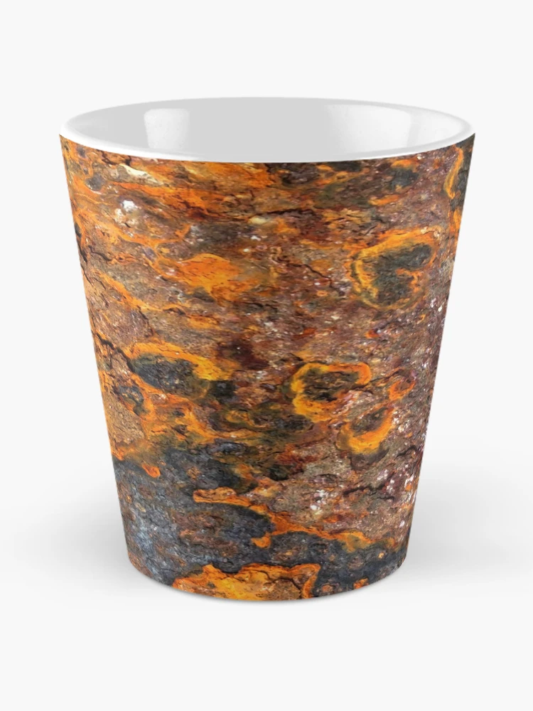 Thumbnail 2 of 4, Coffee Mug, Rust Pattern designed and sold by ViaARTfactory.