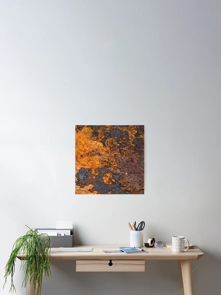 Thumbnail 2 of 3, Poster, Rust Pattern designed and sold by ViaARTfactory.