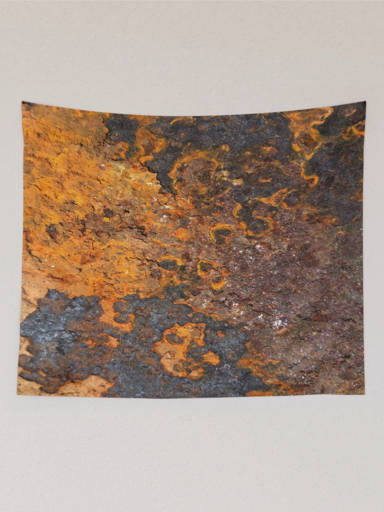 Thumbnail 2 of 3, Tapestry, Rust Pattern designed and sold by ViaARTfactory.