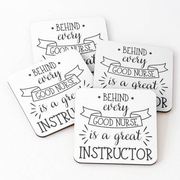 Item preview, Behind Every Good Nurse Is A Great Instructor designed and sold by Alberto Dominguez.