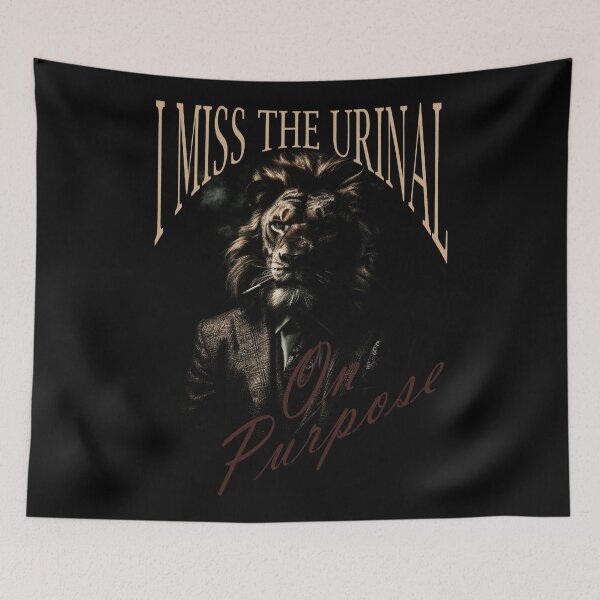 Item preview, I Miss The Urinal On Purpose designed and sold by brokecollegefella.