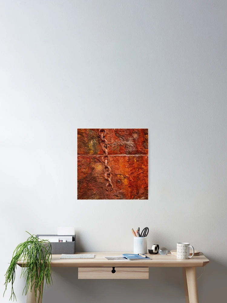 Thumbnail 2 of 3, Poster, Rust Patterns designed and sold by ViaARTfactory.