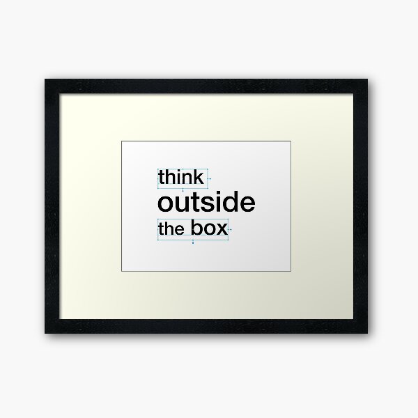 Item preview, Creative Mindset - Unconventional Selection - Out of the Box Design designed and sold by H Jonas.