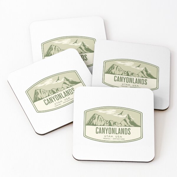 Artikelvorschau, Retro Canyonlands Nationalpark Utah entworfen und verkauft von CattlettArt.