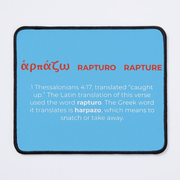 Item preview, Rapture Rapturo Harpazo In The Bible 1 Thessalonians 4 17 designed and sold by teenugs.