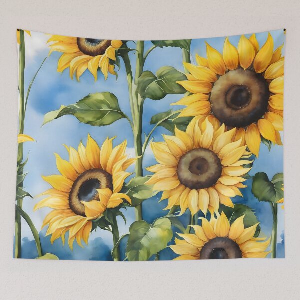 Item preview, Sun-Kissed Sunflower: Beacon of Joy designed and sold by HeartfulBloom.