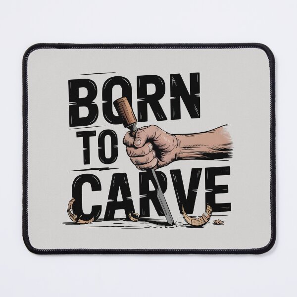 Item preview, Born to Carve designed and sold by Jollys-ArtShop.