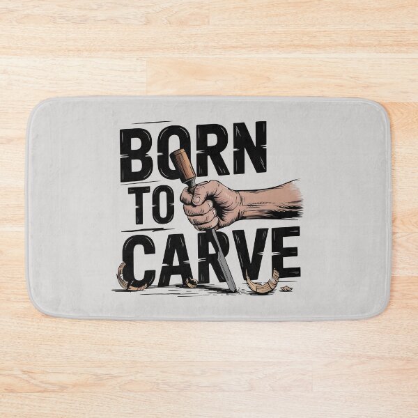 Item preview, Born to Carve designed and sold by Jollys-ArtShop.