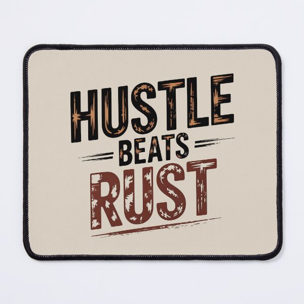 Item preview, Hustle Beats Rust designed and sold by Jollys-ArtShop.
