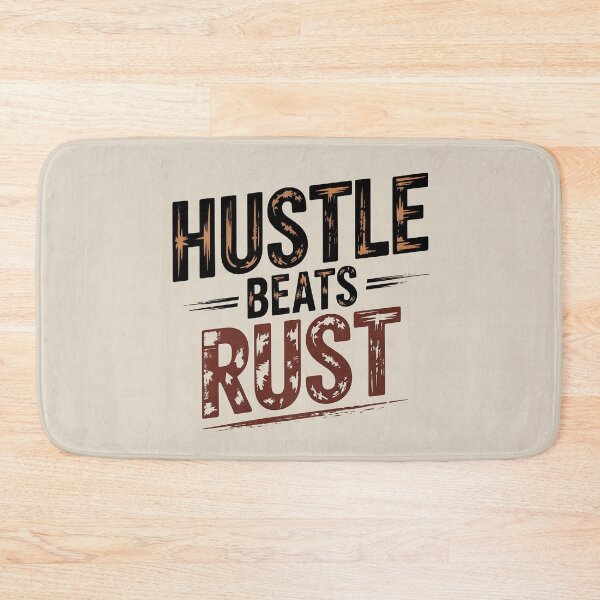 Item preview, Hustle Beats Rust designed and sold by Jollys-ArtShop.