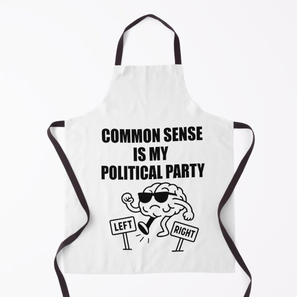 Item preview, common sense political party funny t-shirt designed and sold by YenYen Lab.