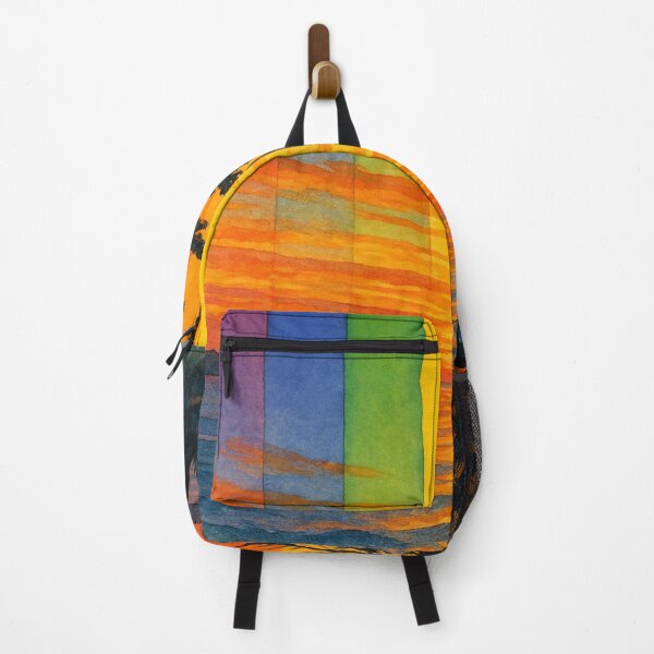 Item preview, Lake Huron Pine Sunset Ontario Rainbow Sky designed and sold by Places On Earth.