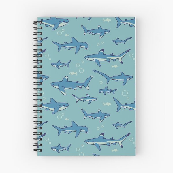 Item preview, School of Sharks designed and sold by EnchantedAnimal.