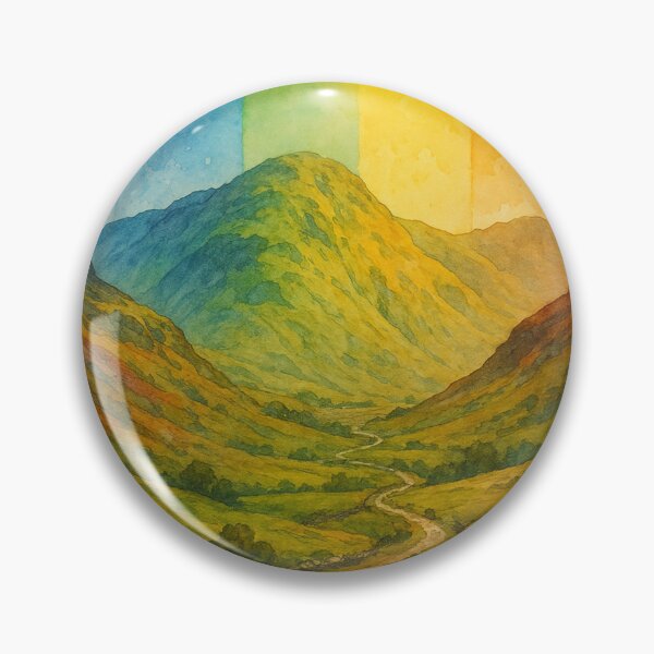 Item preview, Wrynose Pass Rainbow Hills Cumbria England designed and sold by Places On Earth.