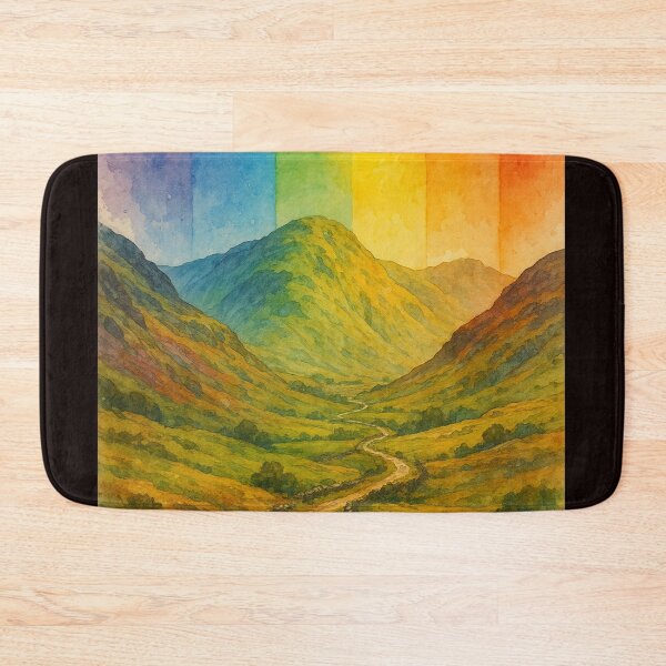 Item preview, Wrynose Pass Rainbow Hills Cumbria England designed and sold by Places On Earth.