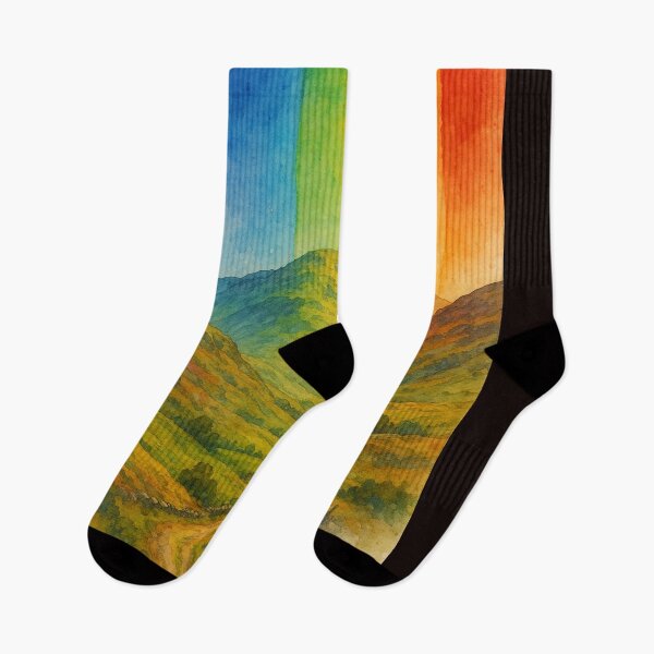 Item preview, Wrynose Pass Rainbow Hills Cumbria England designed and sold by Places On Earth.