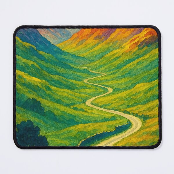 Item preview, Wrynose Pass Lake District Sunrise Gradient designed and sold by Places On Earth.