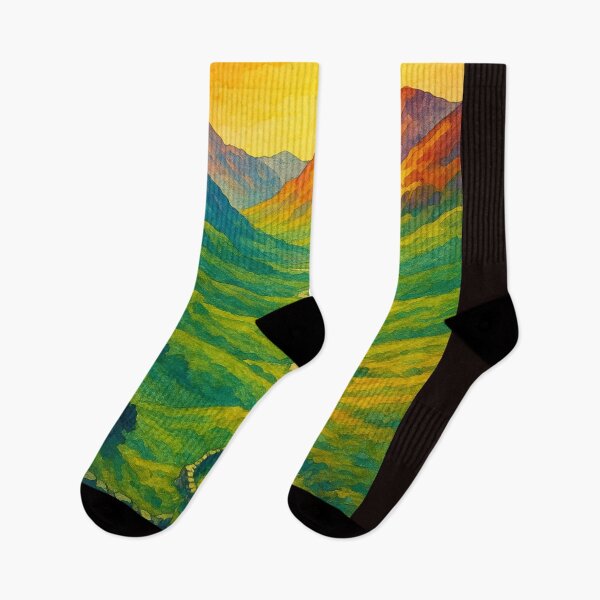 Item preview, Wrynose Pass Lake District Sunrise Gradient designed and sold by Places On Earth.