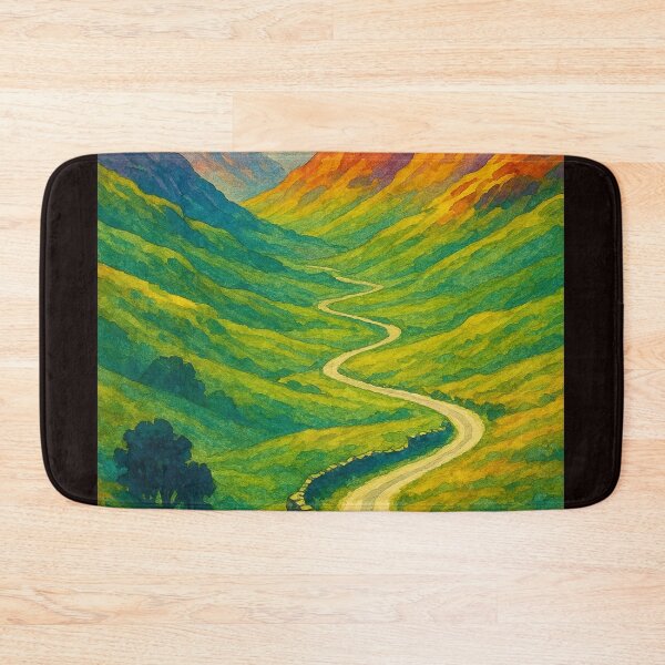 Item preview, Wrynose Pass Lake District Sunrise Gradient designed and sold by Places On Earth.