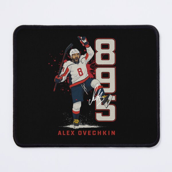 Item preview, Alex Ovechkin #8 895 Goals History Hockey Cartoon- KHAO801 designed and sold by PTCartoonArt.